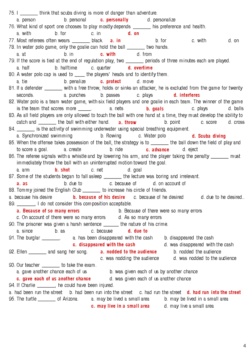 image for page Bài tập trắc nghiệm tiếng anh lớp 12 Unit 12