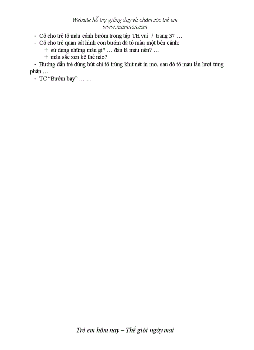 image for page Đề tài Bướm xinh bướm đẹp