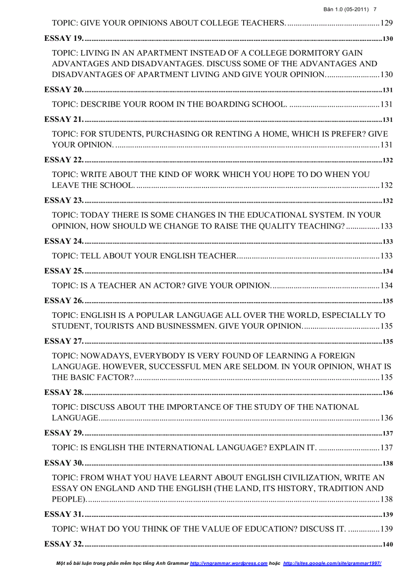 image for page Essay Grammar