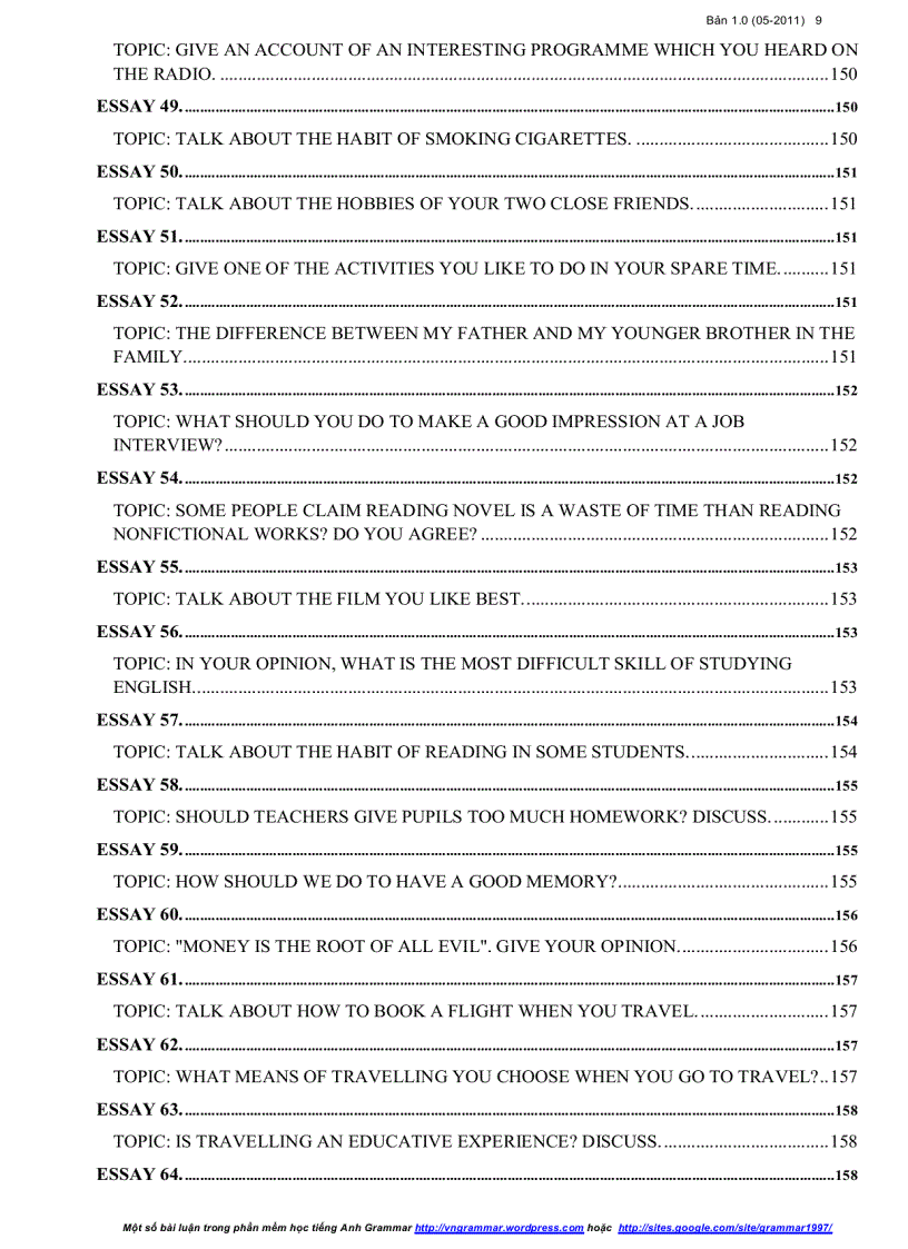 image for page Essay Grammar