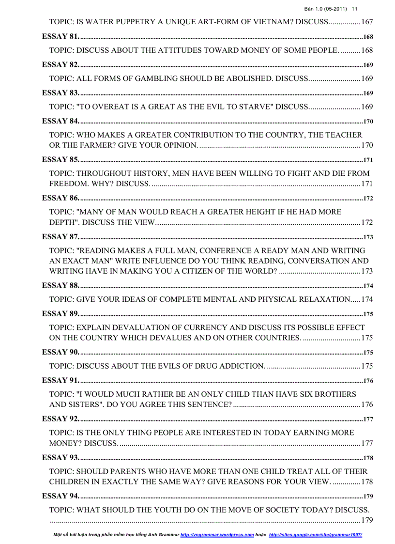 image for page Essay Grammar