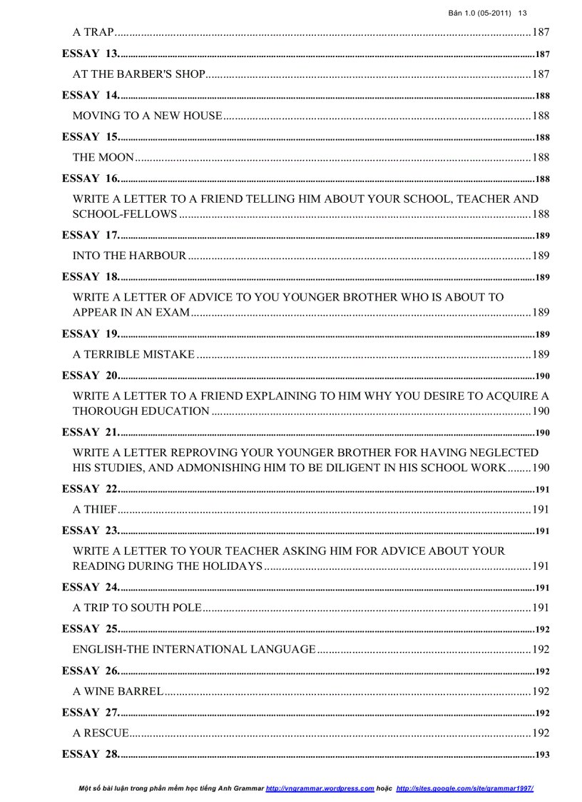 image for page Essay Grammar