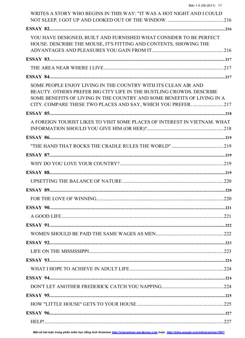 image for page Essay Grammar