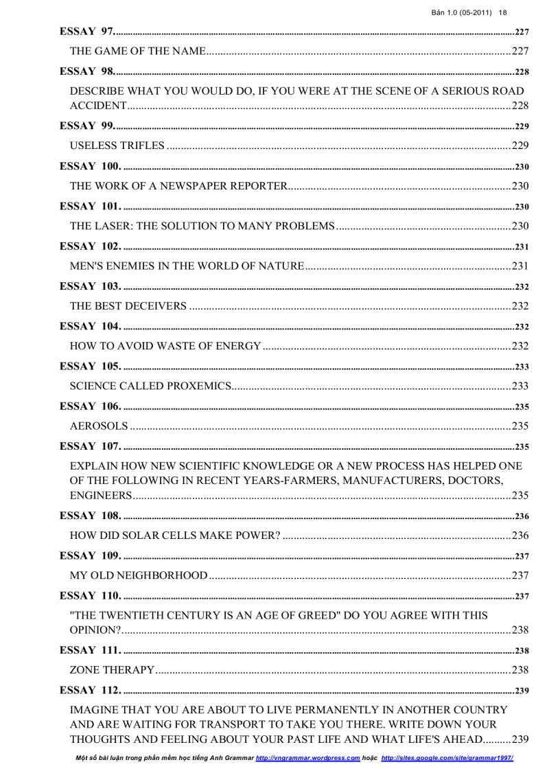 image for page Essay Grammar