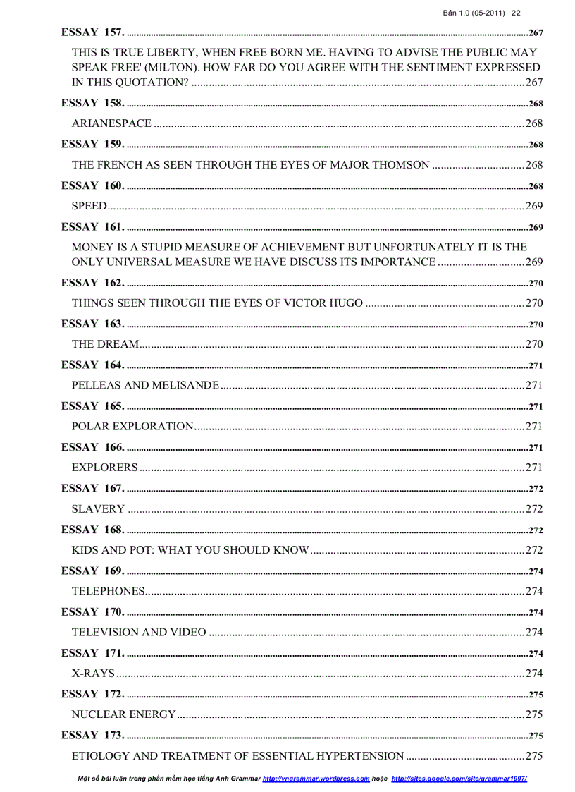 image for page Essay Grammar