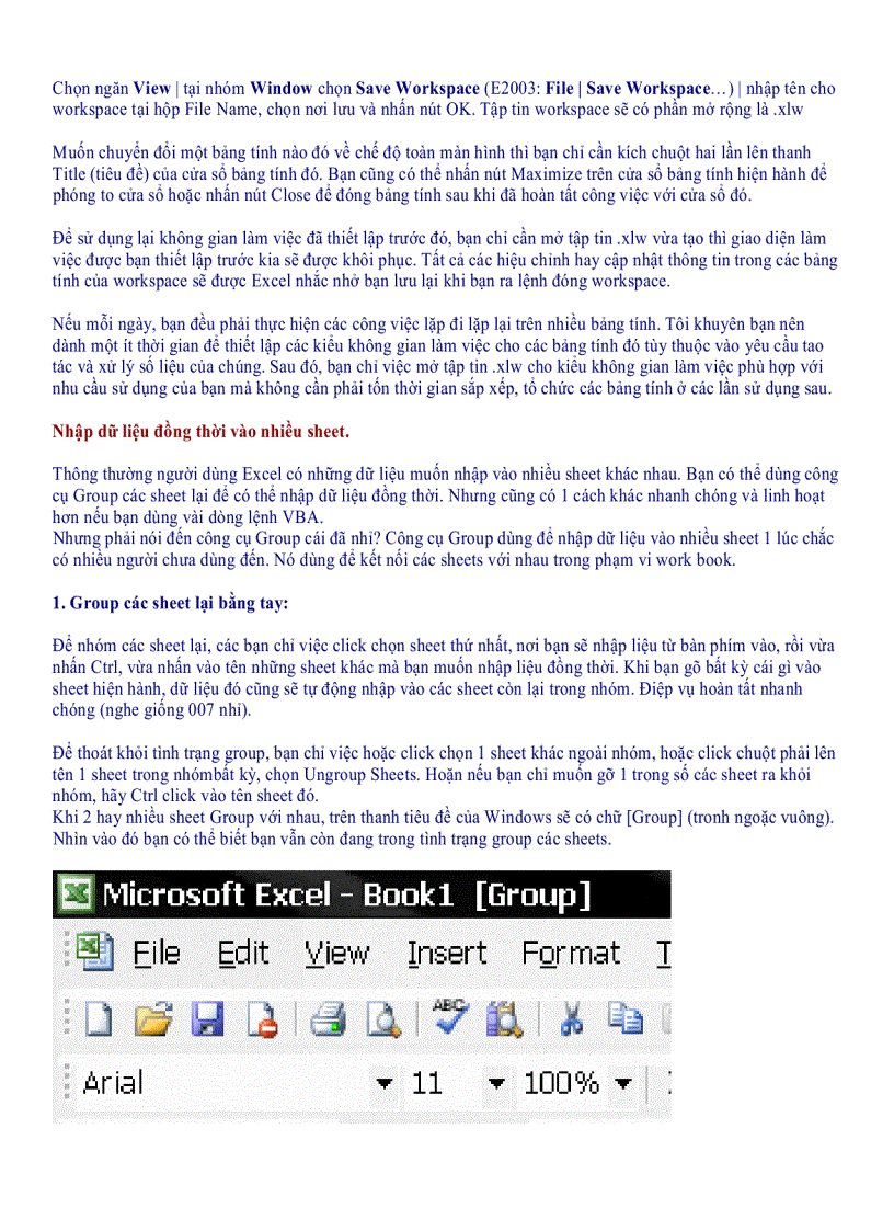 image for page Những mẹo trong excel