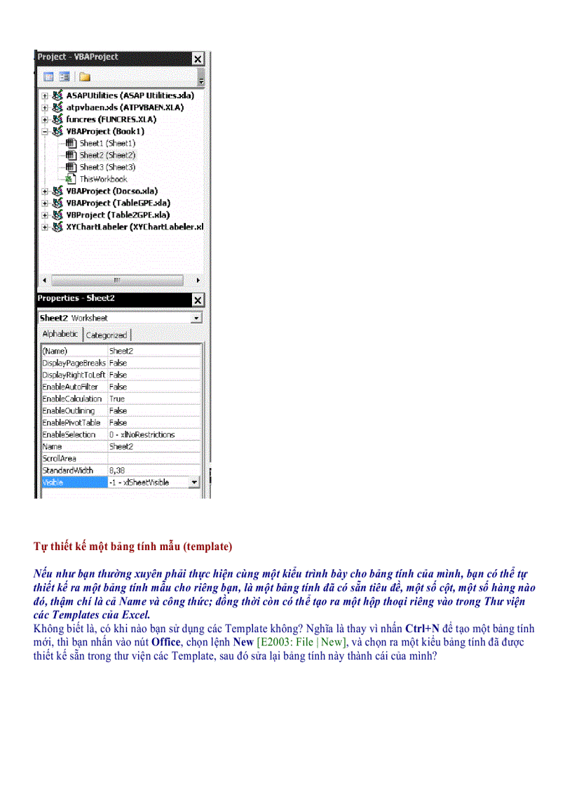 image for page Những mẹo trong excel