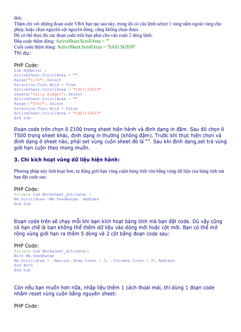 image for page Những mẹo trong excel