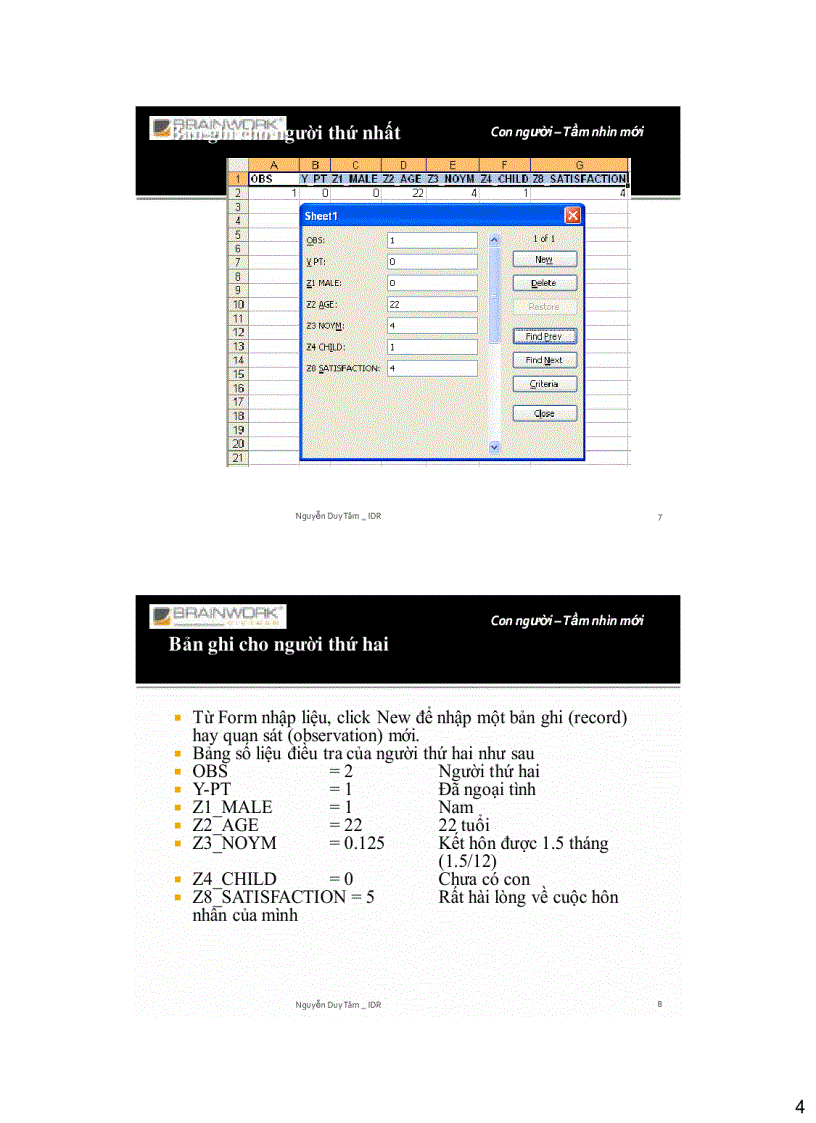 Thống kê trong kinh doanh thực hành excel