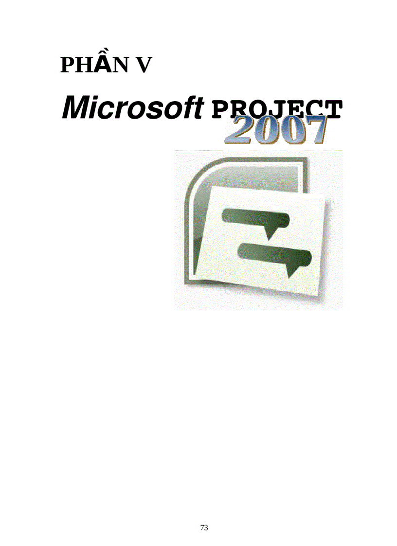 image for page Hướng dẫn MS Project 2007