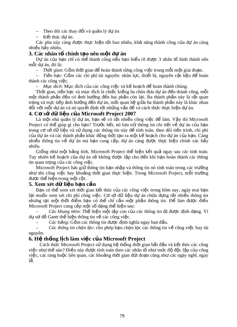 image for page Hướng dẫn MS Project 2007