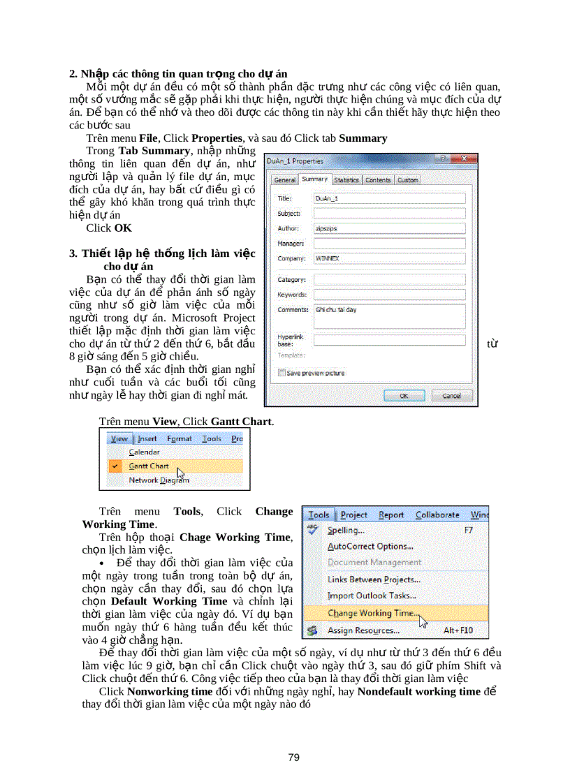 image for page Hướng dẫn MS Project 2007