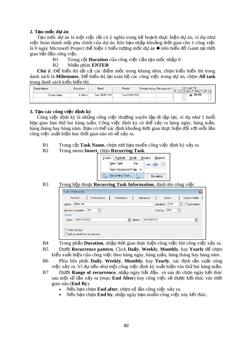 image for page Hướng dẫn MS Project 2007