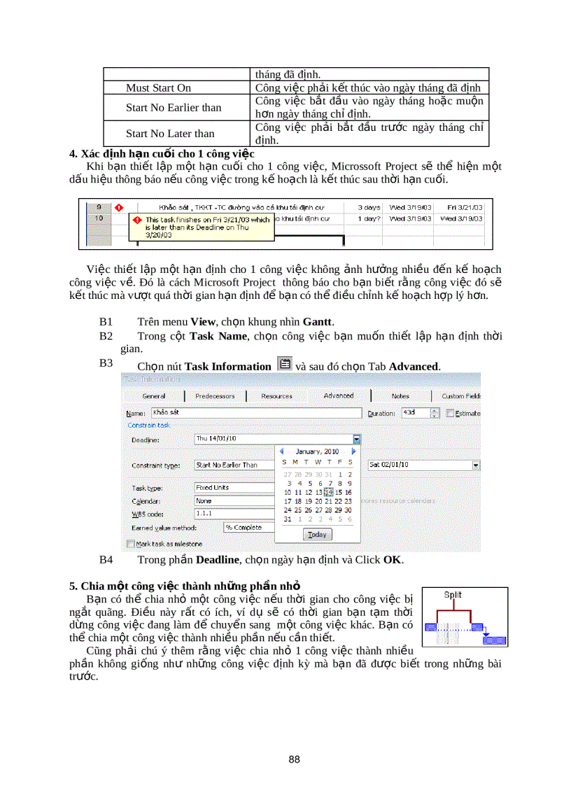 image for page Hướng dẫn MS Project 2007