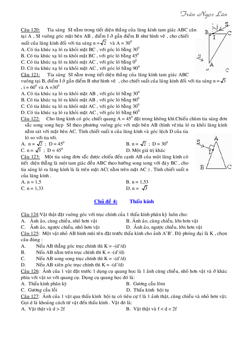 image for page Tổng hợp lý thuyết và trắc nghiệm vật lý theo tung chuyên đề tuổi trẻ