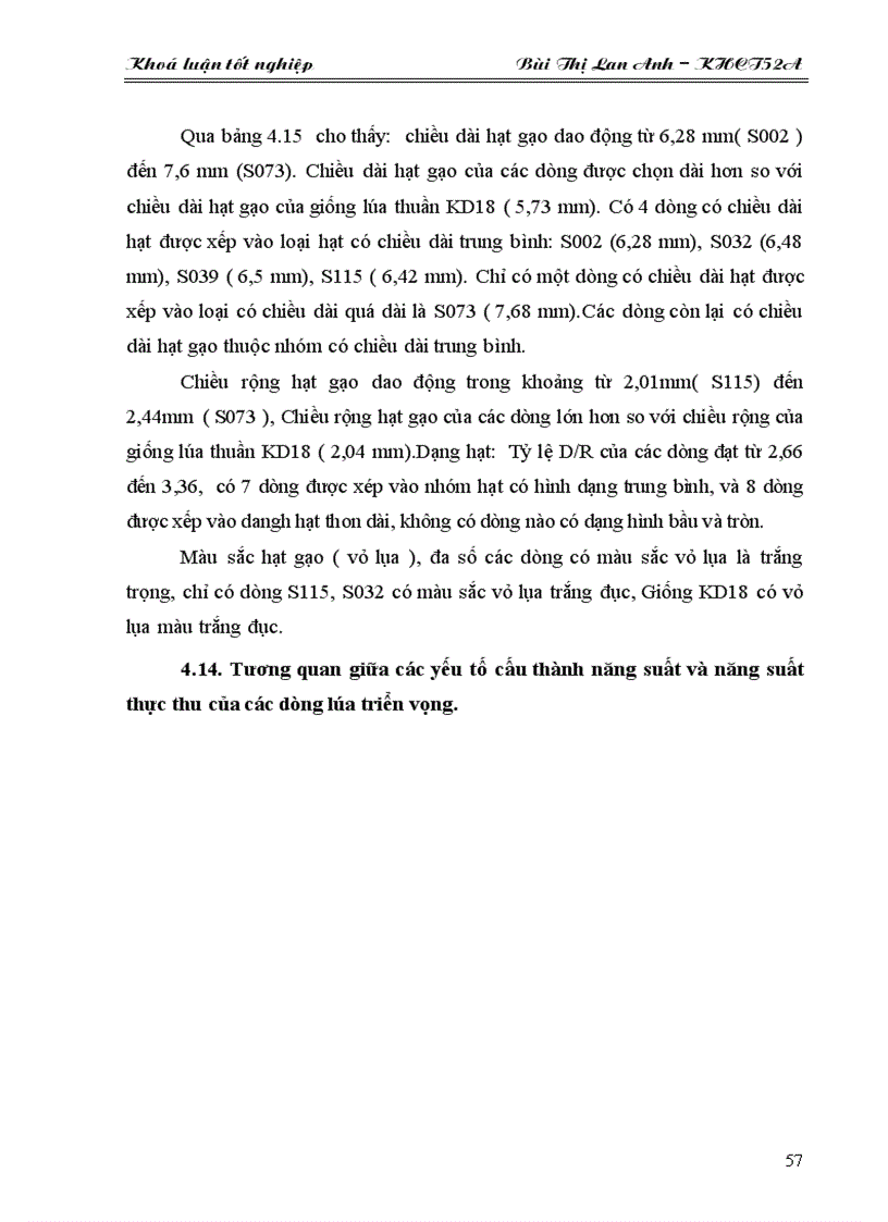 image for page Khảo sát một số dòng lúa nhập nội từ tổ hợp lai IR64 x AZUCENA trong vụ mùa 2010 tại Gia Lâm Hà Nội