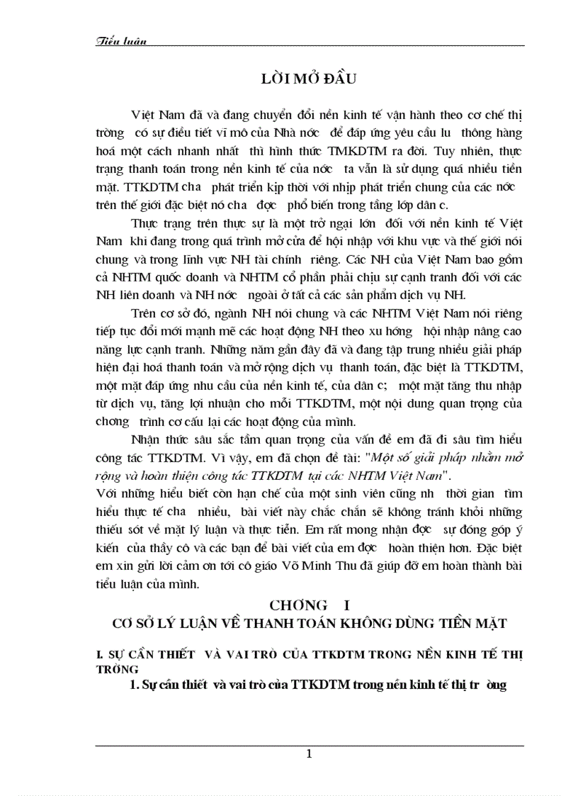 image for page Một số giải pháp mở rộng và hoàn thiện công tác TTK DTM tại ngân hàng thương mại Việt Nam