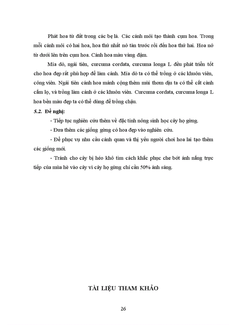 image for page Nghiên cứu đặc tính nông sinh học của một số mẫu giống cây họ Gừng trồng tại Gia Lâm Hà Nội
