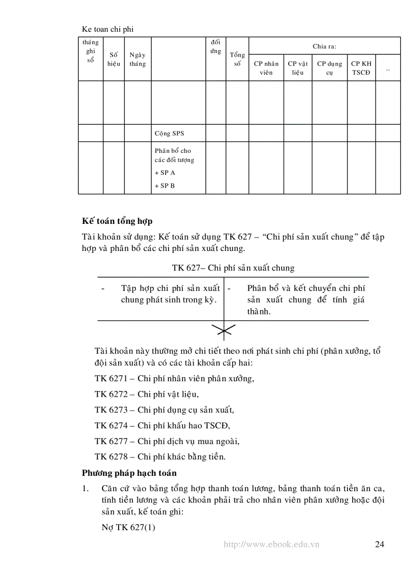 image for page Tài liệu Kế toán chi phí