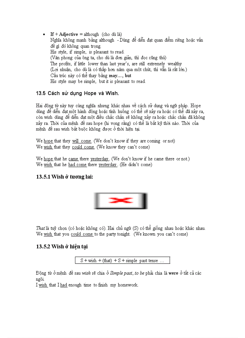 image for page Cách dùng động từ trong văn phạm 1