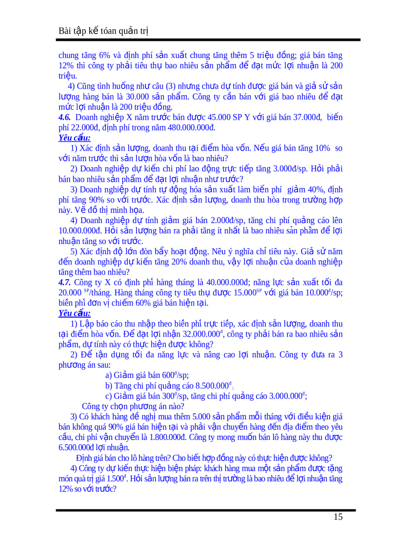 image for page Bài tập Kế toán quản trị 1