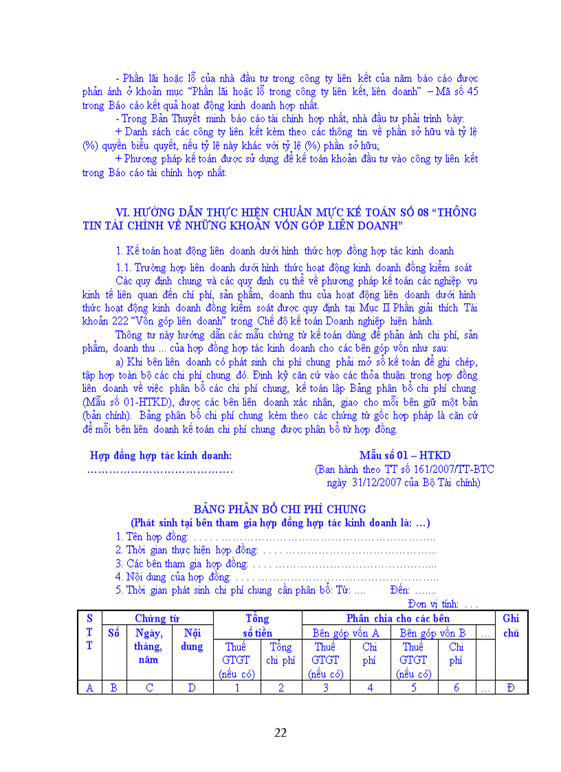 image for page Thông tư số 161 hướng dẫn thực hiện 16 chuẩn mực kế toán