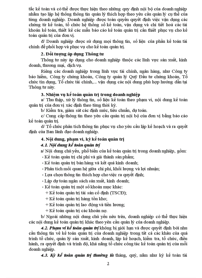 image for page Thông tư số 53 hướng dẫn áp dụng kế toán quản trị trong Doanh nghiệp
