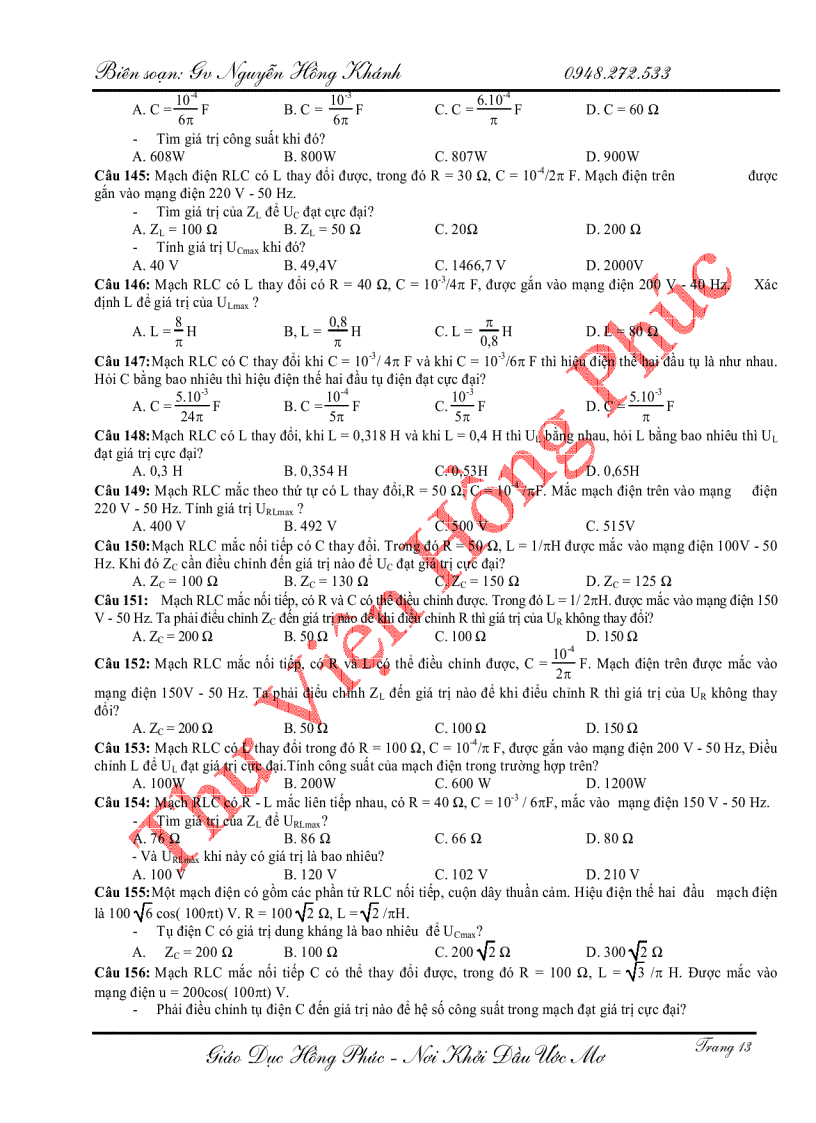 image for page Giới thiệu về dòng điện xoay chiều nguyến hồng khánh