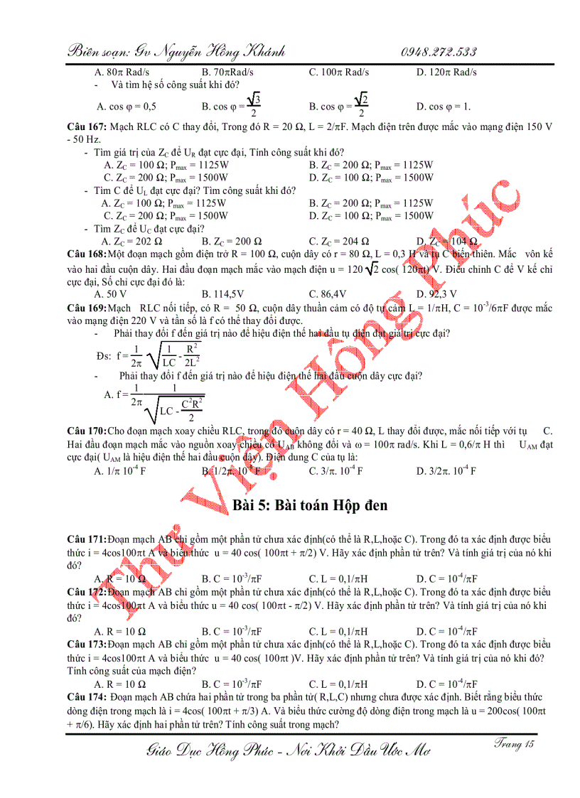 image for page Giới thiệu về dòng điện xoay chiều nguyến hồng khánh
