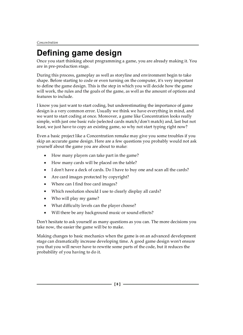 image for page Flash Game Development by Example