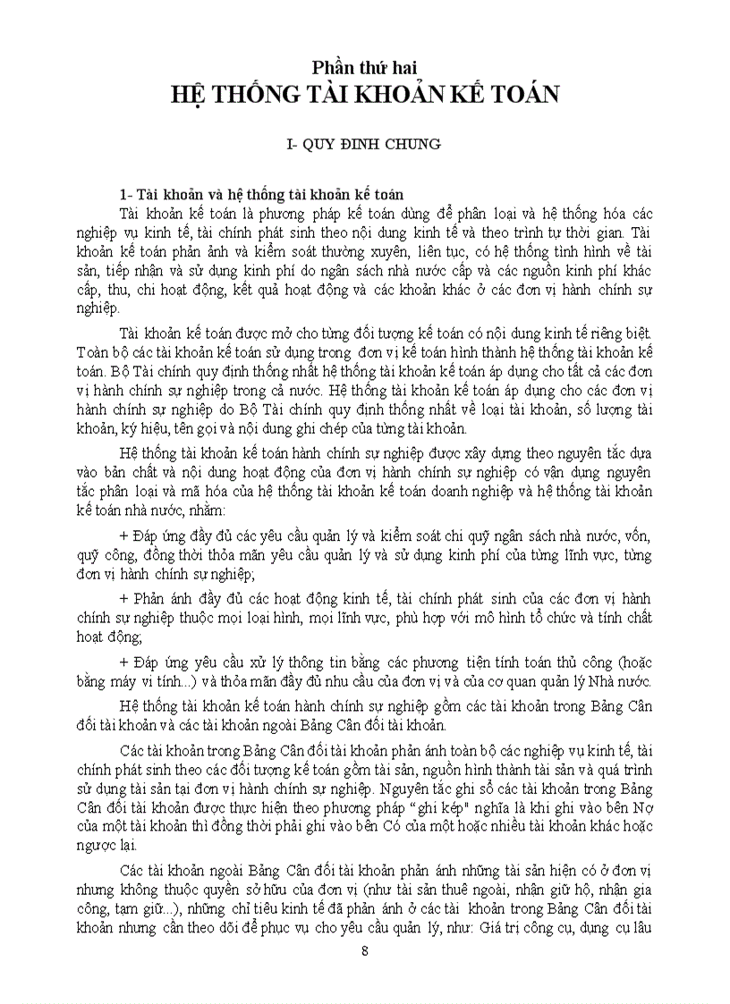 image for page QUYẾT ĐỊNH 19 ban hành Chế độ kế toán hành chính sự nghiệp