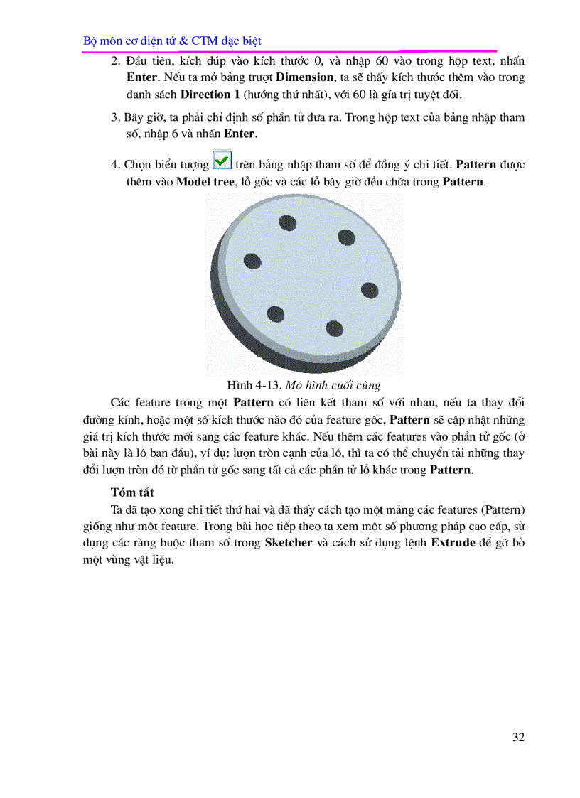 image for page Phần I CAD trong Pro ENGINEER