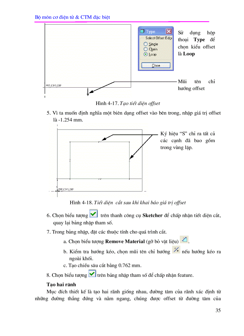 image for page Phần I CAD trong Pro ENGINEER