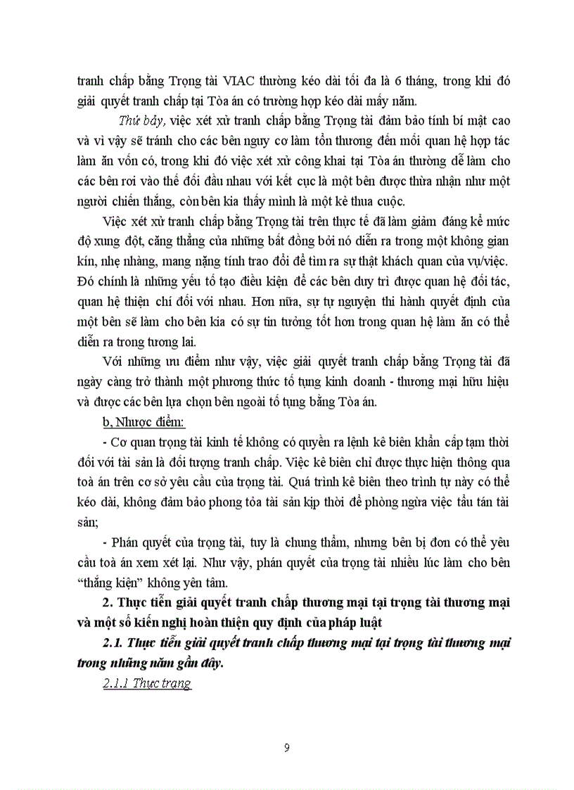 image for page Giải quyết tranh chấp thương mại thông qua trọng tài thương mại thực trạng và giải pháp