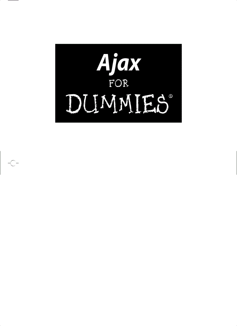 image for page Ajax FOR DUMmIES