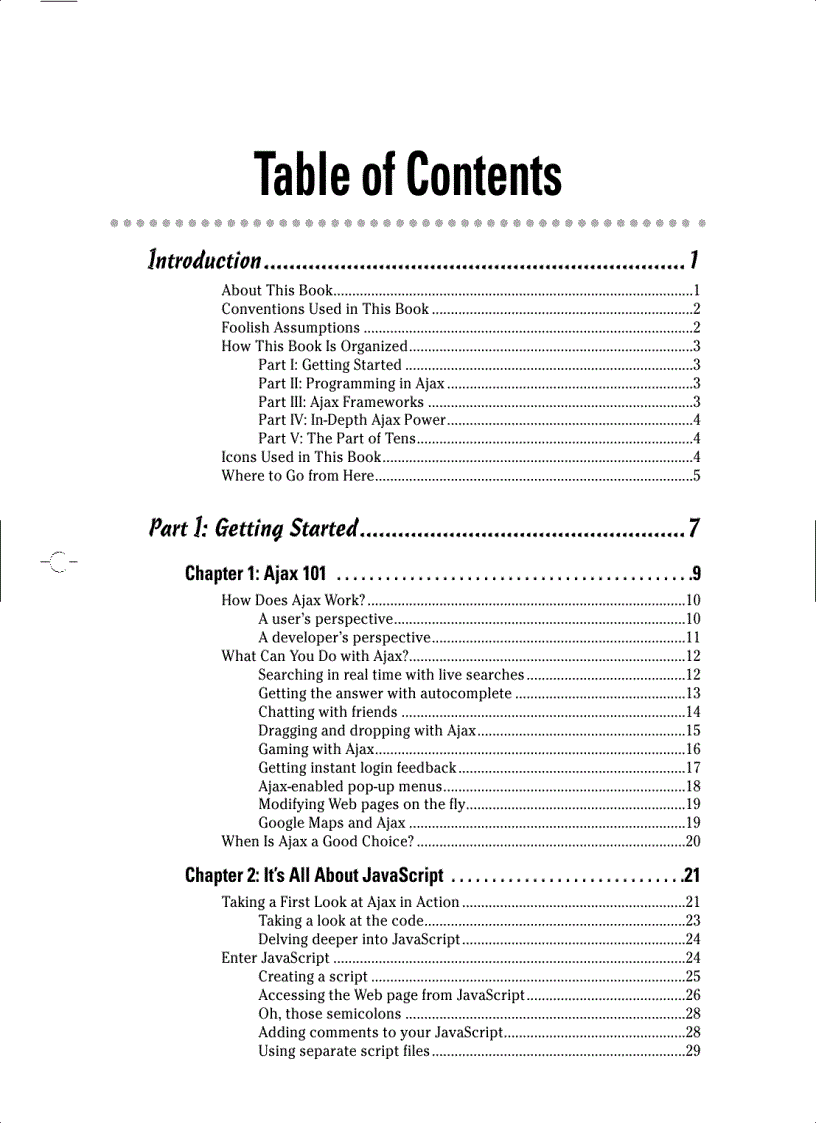 image for page Ajax FOR DUMmIES