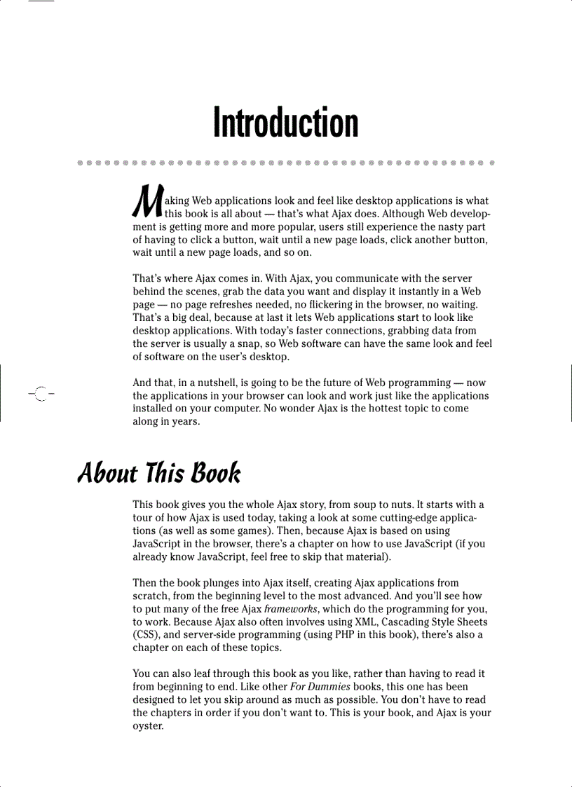 image for page Ajax FOR DUMmIES