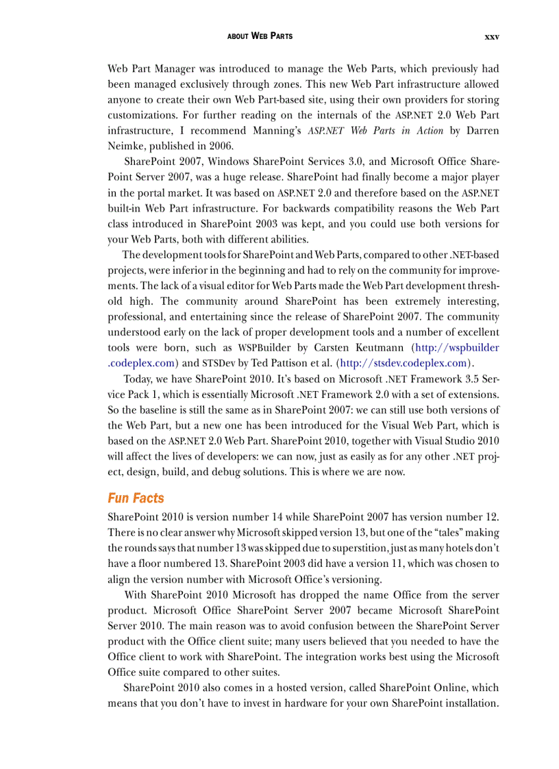 image for page SharePoint 2010 Web Parts in Action