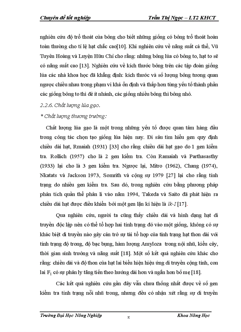 image for page Đánh giá một số đặc điểm sinh trưởng và phát triển của dòng lúa thuần mới chọn tạo CD 56 nâu trong vụ xuân 2011 tại trường Đại Học Nông Nghiệp Hà Nộ