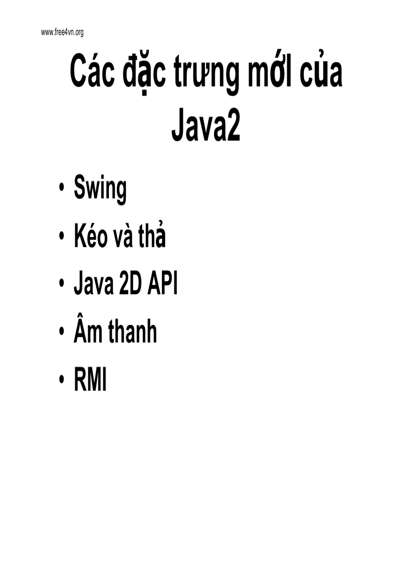 image for page Bài giảng ngôn ngữ Java