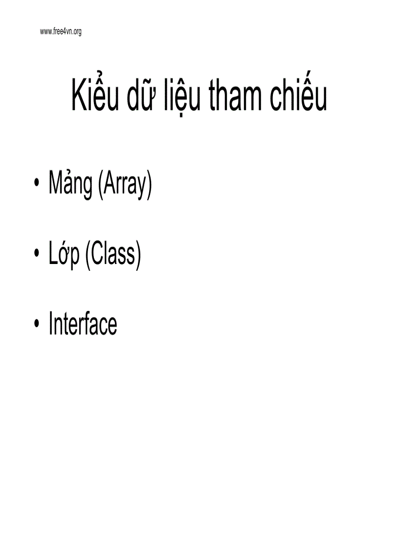 image for page Bài giảng ngôn ngữ Java