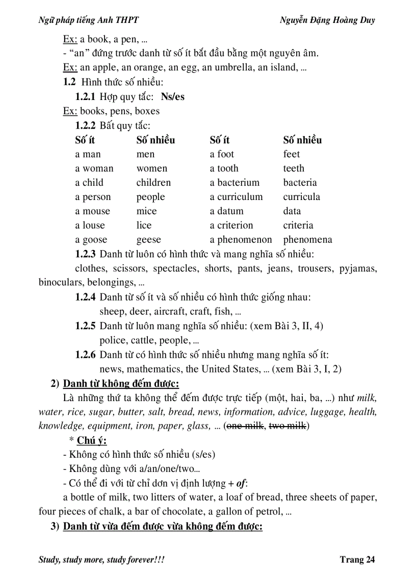 image for page Tổng hợp ngữ pháp tiếng anh cơ bản