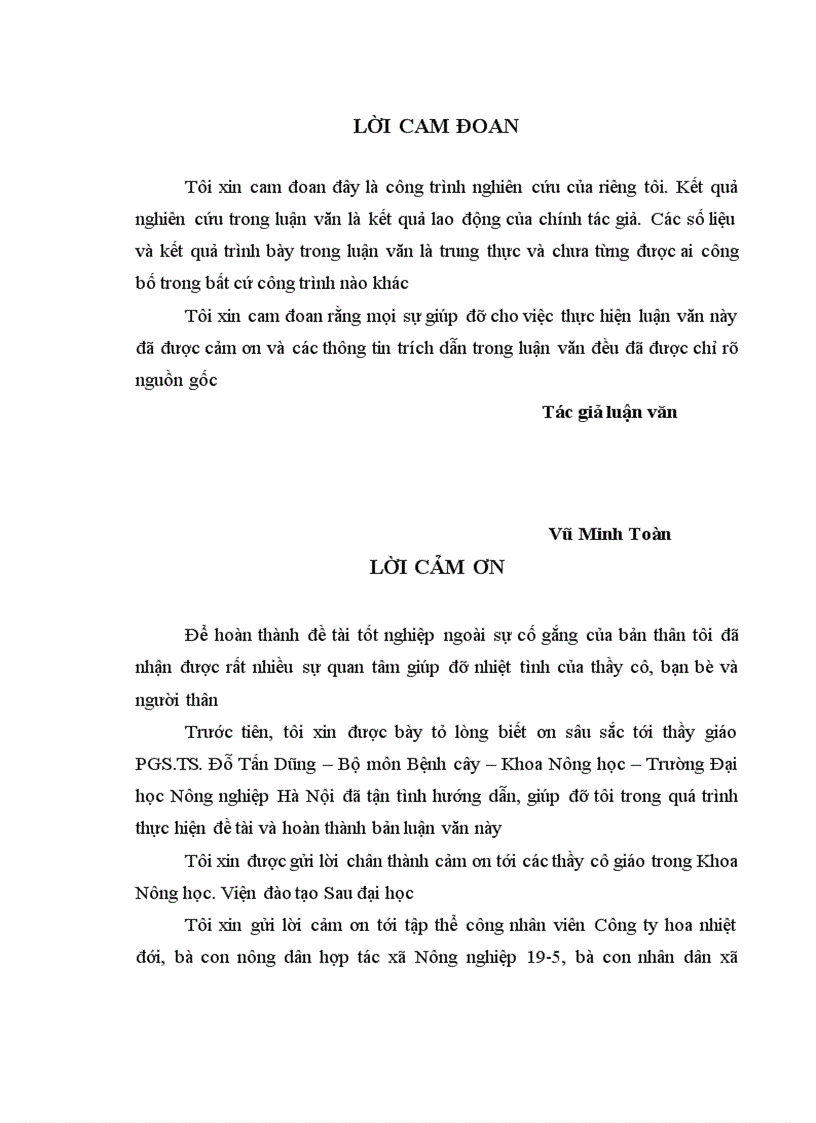 image for page Nghiên cứu bệnh thối xám Botrytis cinerea Pers gây hại trên một số cây trồng cạn vụ thu đông năm 2009 và vụ xuân hè năm 2010 tại Mộc Châu Sơn La