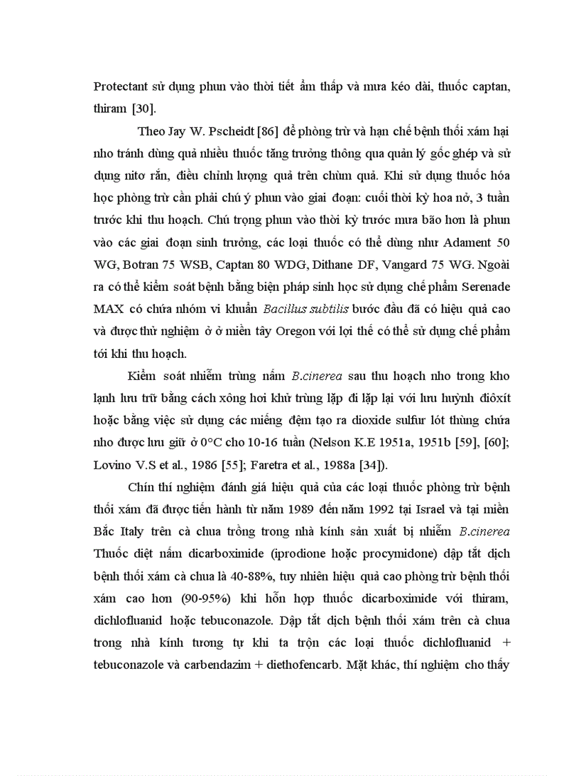 image for page Nghiên cứu bệnh thối xám Botrytis cinerea Pers gây hại trên một số cây trồng cạn vụ thu đông năm 2009 và vụ xuân hè năm 2010 tại Mộc Châu Sơn La