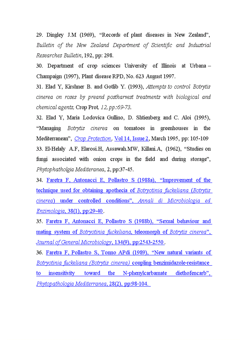 image for page Nghiên cứu bệnh thối xám Botrytis cinerea Pers gây hại trên một số cây trồng cạn vụ thu đông năm 2009 và vụ xuân hè năm 2010 tại Mộc Châu Sơn La