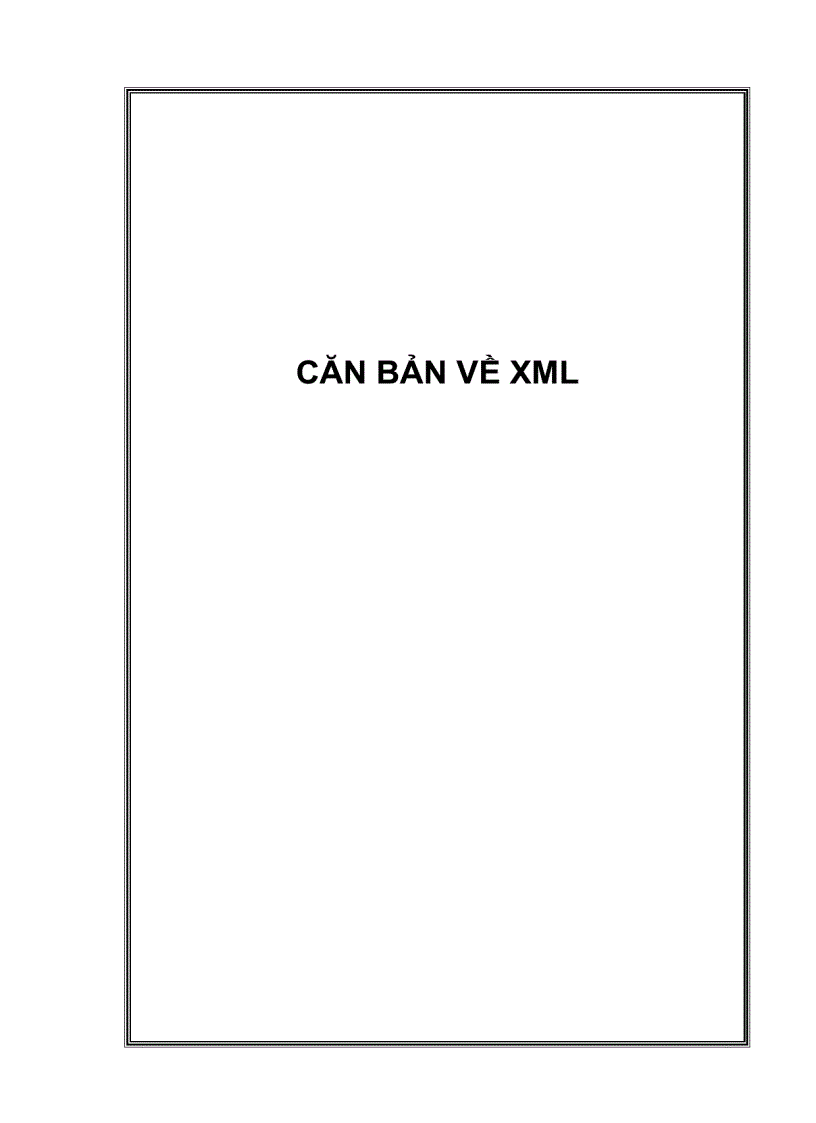 image for page Căn bản về xml