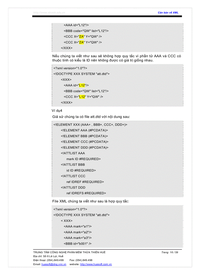 image for page Căn bản về xml