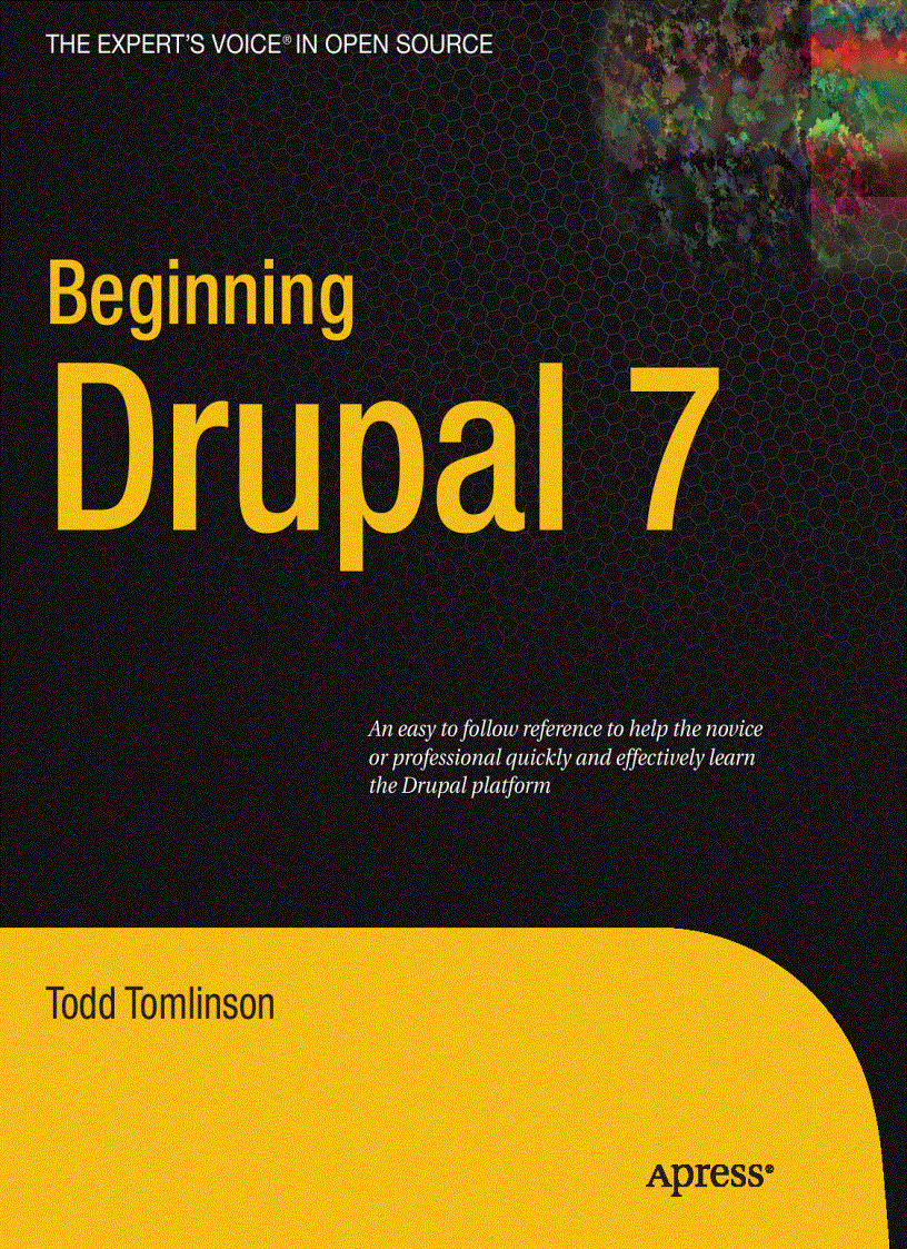 image for page Beginning Drupal 7