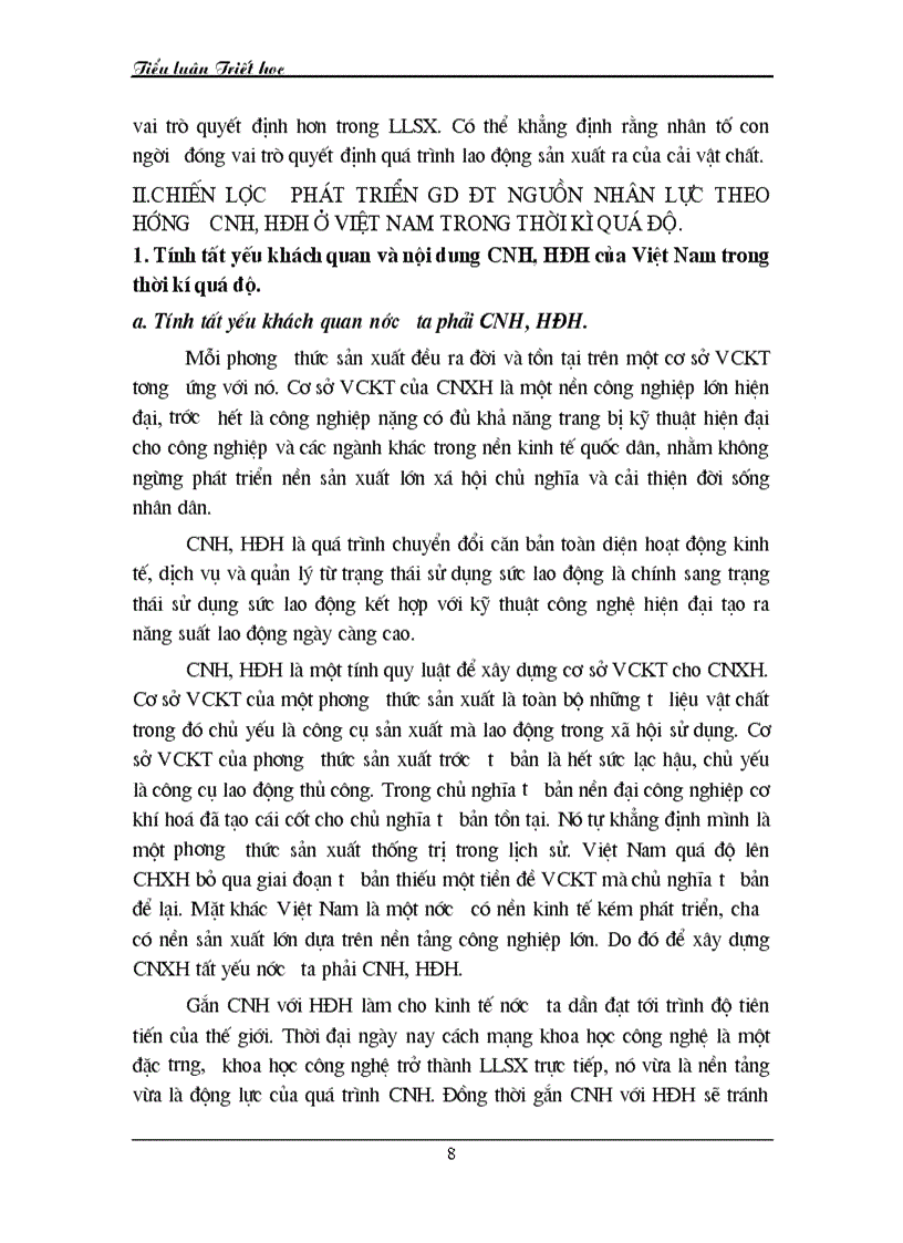 image for page Nhân tố con người trong sự phát triển LLSX và chiến lược đào tạo nguồn nhân lực chất lượng cao