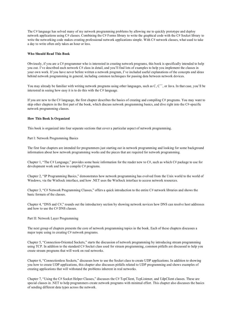 image for page C Network Programming